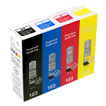 Чернила INKO 103 для Epson L3100, L3101, L3110, L3111, L3150, L3151, L3156, L3160, L1110 Eco Tank (комплект 4 color x 70g)