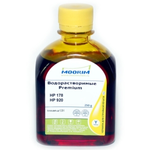 Чернила Moorim (250g) HP 178, 920, 655 Yellow