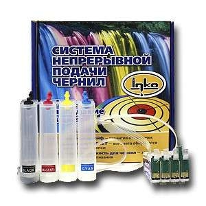 СНПЧ для Epson Stylus TX200, TX209, TX210, TX219, TX400, TX409, TX410, TX419, C79, CX3900, CX4900, CX5900, CX6900F, CX7300, CX8300, CX9300F Inko