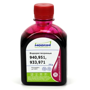 Чернила Moorim 940 водорастворимые (250g) Magenta для HP 940, 951, 933, 953