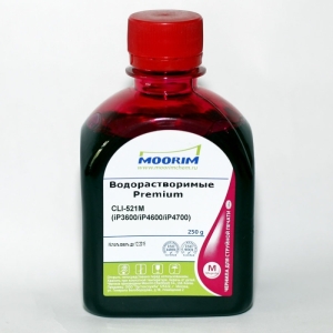 Чернила  Moorim (250g) для Canon CLI-521, CL-511 (PIXMA iP4600, iP3600) - Magenta