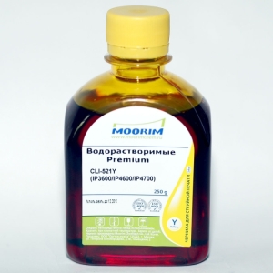 Чернила  Moorim (250g) для Canon CLI-521, CL-511 (PIXMA iP4600, iP3600) - Yellow