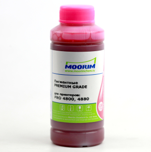 Чернила MOORIM UltraChrome K3, HDR, XD PIGMENT (100мл) LIGHT MAGENTA для Epson Pro 4880, 7880, 7890, 9890