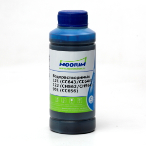 Чернила для HP 121, 122, 901 Moorim (100ml) Cyan