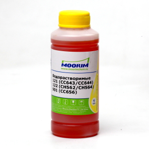 Чернила для HP 121, 122, 901 Moorim (100ml) Yellow