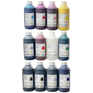 Чернила Inko Professional (1KG) для HP DesignJet Z3100, Z3200 (HP 70) комплект (12 colors x1KG) PIGMENT светостойкие