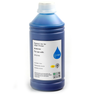 Чернила Inko Professional (1KG) для HP DesignJet Z2100 (HP 70) PIGMENT CYAN