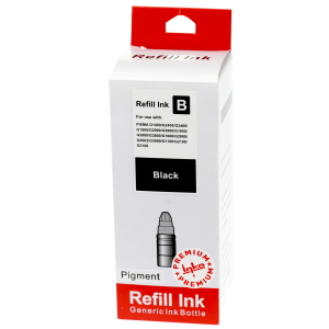 Чернила Inko GI-490BK для Canon Pixma G3400, G1400, G2400, G4400, G1410, G2410, G3410, G4410, G1411, G1416, G2411, G3411, G4411, G2415, G3415, G5040, G6040, G7040 Black Pigment 135 ml