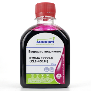 Чернила  Moorim (250g) для Canon MG6340, iP7240, MG5440, MG5540, MG5640, MG6440, MG6640, MG7140 (CLI-451) Magenta