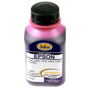 Чернила Inko для Epson L800, L810, L850, L1800 (250g) Light Magenta