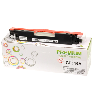 Картридж для HP CE310A (LaserJet Color cp1025, M175) Black INKO