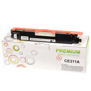 Картридж для HP CE311A (LaserJet Color cp1025, M175) Cyan INKO