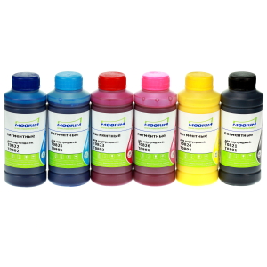 Чернила Moorim для Epson T50, P50, L800 PIGMENT комплект (6 цветов x 100 мл)