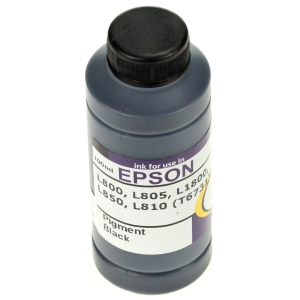 Чернила INKO для Epson L800, L805, L810, L850, L1800 пигментные (100g) Black