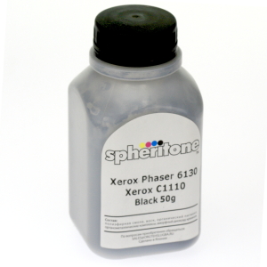 Тонер для принтеров XEROX Phaser 6130, 6125, 6128, 6140 SPHERITONE BLACK 50g