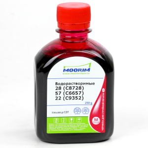 Чернила Moorim (250g) HP 28/57/22 (C8728AE, C6657A, C9352AE) Magenta