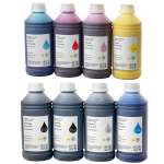 Чернила Inko Professional (1KG) для HP DesignJet Z2100, Z5200 (HP 70) комплект (8 colors x1KG) PIGMENT светостойкие