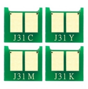 Чип для картриджа  HP universal J31 Yellow (28 картриджей) 